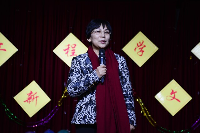 山校长讲话 李博一摄影